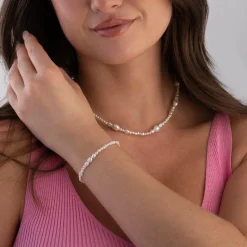 Astley Clarke Biography 18ct Yellow Gold Vermeil Mixed Freshwater Pearl Necklace