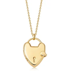 Astley Clarke Biography 18ct Yellow Gold Vermeil Heart Locket