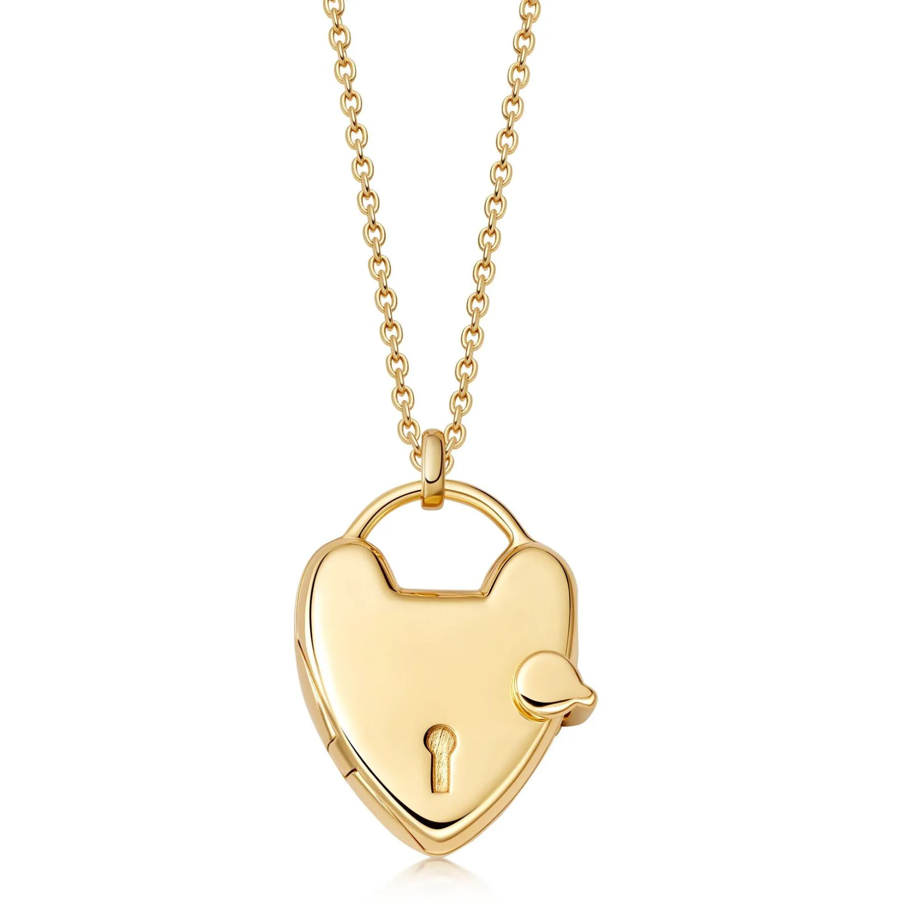 Astley Clarke Biography 18ct Yellow Gold Vermeil Heart Locket