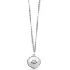Astley Clarke Biography Silver White Sapphire Mini Locket