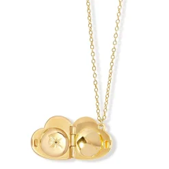 Astley Clarke Biography Yellow Gold Plated Heart Locket