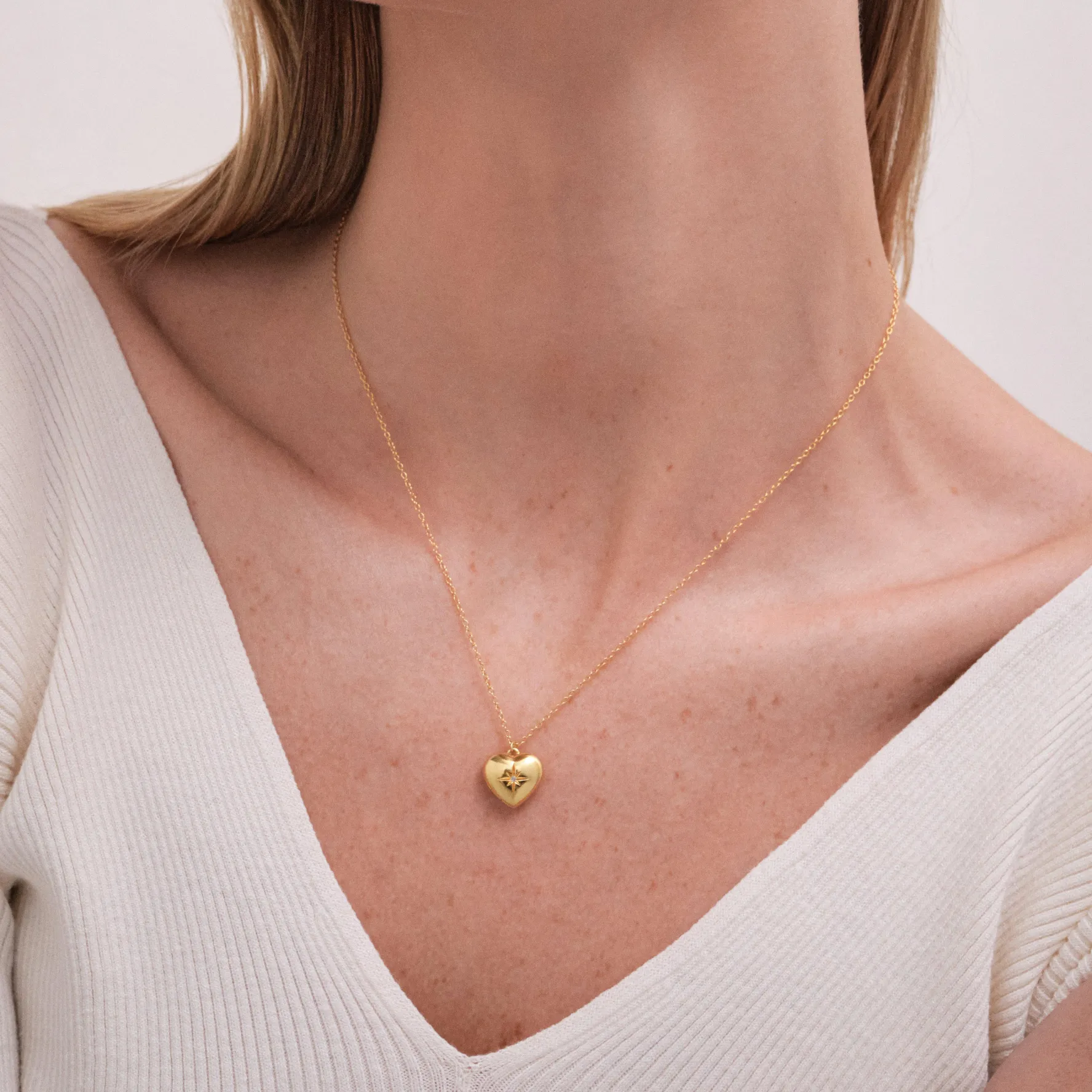 Astley Clarke Biography Yellow Gold Plated Heart Locket