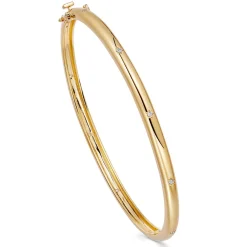 Astley Clarke Celestial Silver White Sapphire Bangle