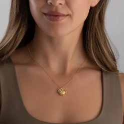 Astley Clarke 18ct Yellow Gold Vermeil Locket