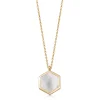 Astley Clarke Deco Mother of Pearl Locket
