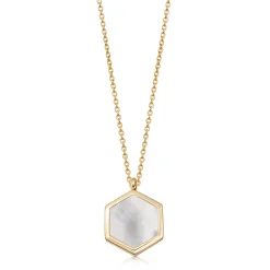 Astley Clarke Deco Mother of Pearl Locket