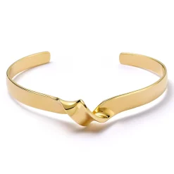 Astley Clarke Floe 18ct Yellow Gold Vermeil Bangle