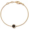 Astley Clarke Luna 18ct Yellow Gold Vermeil Black Onyx Bracelet