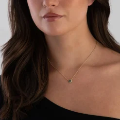 Astley Clarke Luna 18ct Yellow Gold Vermeil Labradorite Necklace