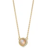 Astley Clarke Luna 18ct Yellow Gold Vermeil Moonstone Pendant