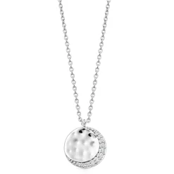 Astley Clarke Luna Silver White Sapphire Pendant