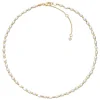 Astley Clarke Stilla 18ct Yellow Gold Vermeil White Freshwater Pearl Choker Necklace
