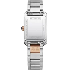 Baume & Mercier Hampton 35mm Stainless Steel and Rose Gold Plated Ladies Watch