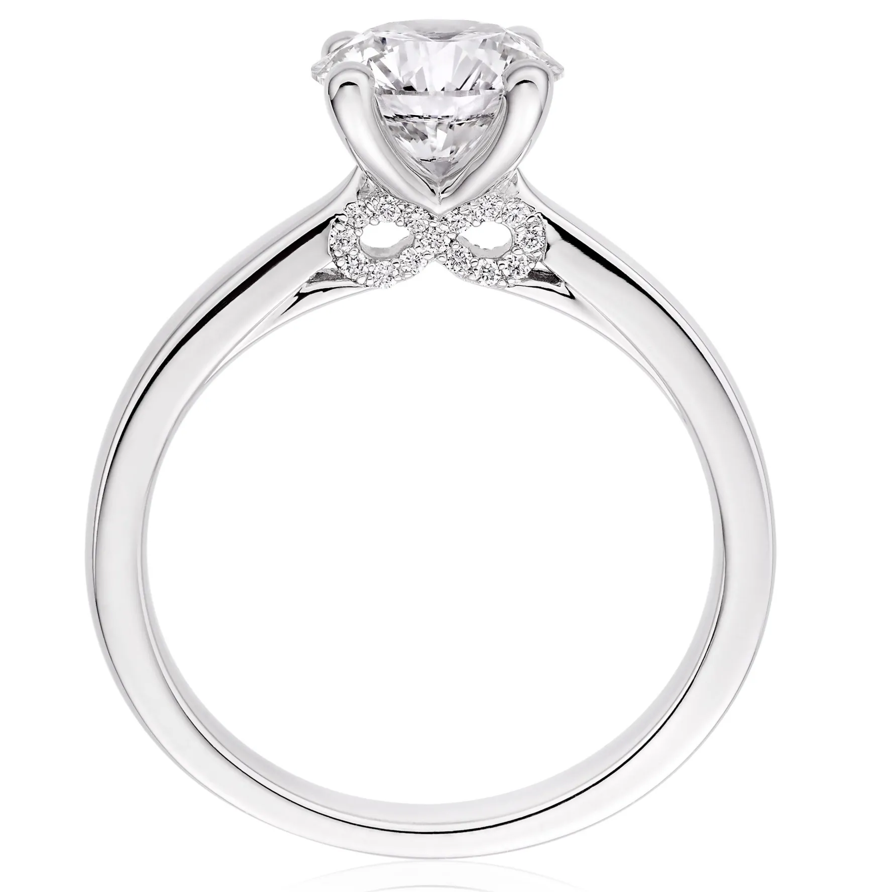 Beaverbrooks Beyond Brilliance 18ct White Gold Diamond Solitaire Ring