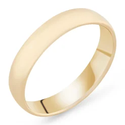 Beaverbrooks Beyond Brilliance 18ct Yellow Gold 4mm Wedding Ring