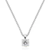 Beaverbrooks Beyond Brilliance 18ct White Gold and Rose Gold Diamond Pendant