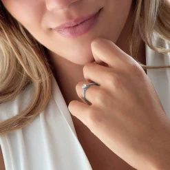 Beaverbrooks Beyond Brilliance 18ct White Gold Diamond Solitaire Ring