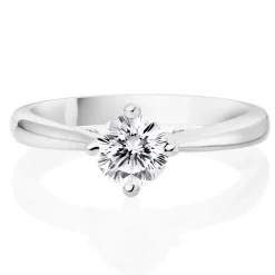 Beaverbrooks Beyond Brilliance 18ct White Gold Diamond Solitaire Ring