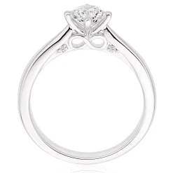 Beaverbrooks Beyond Brilliance 18ct White Gold Diamond Solitaire Ring