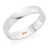 Beaverbrooks Beyond Brilliance 18ct White and Rose Gold 5mm Infinity Men's Wedding Ring
