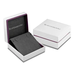 Beaverbrooks 18ct Rose Gold Plated Silver Spiga Chain 45cm