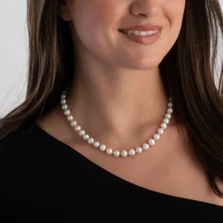 Beaverbrooks 9ct White Gold Freshwater Cultured Pearl Necklace