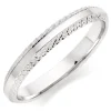 Beaverbrooks 18ct White Gold 3mm Sparkle Cut Ladies Ring