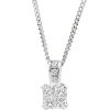 Beaverbrooks 18ct White Gold Diamond Pendant