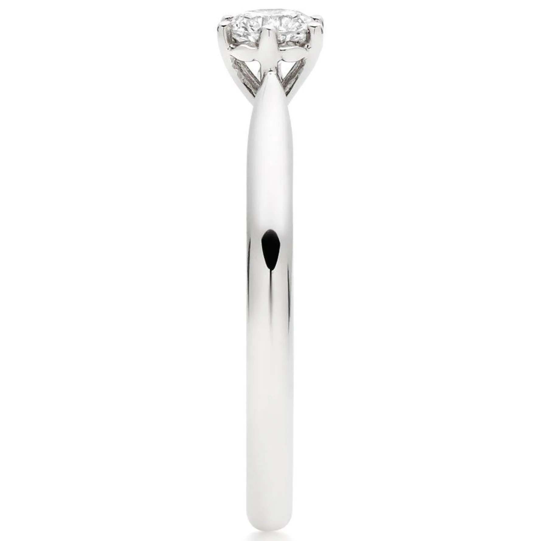 Beaverbrooks 9ct White Gold Diamond Solitaire Ring