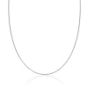 Beaverbrooks 9ct White Gold Spiga Chain