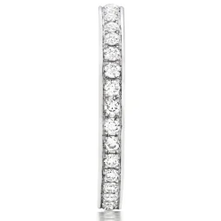 Beaverbrooks 18ct White Gold Diamond 2.5mm Eternity Ring