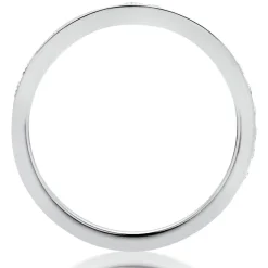 Beaverbrooks 18ct White Gold Diamond 2.5mm Eternity Ring