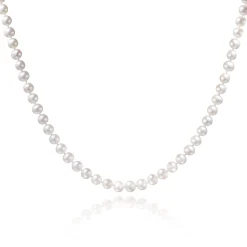 Beaverbrooks 9ct White Gold Freshwater Cultured Pearl Necklace