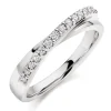 Beaverbrooks 18ct White Gold Diamond 4mm Eternity Ring