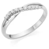Beaverbrooks 9ct White Gold Diamond 3mm Wedding Ring