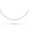 Beaverbrooks 9ct White Gold Freshwater Cultured Pearl Bracelet