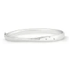 Beaverbrooks 9ct White Gold Diamond Bangle