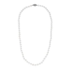 Beaverbrooks 9ct White Gold Cultured Pearl Necklace
