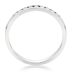 Beaverbrooks 9ct White Gold Diamond Half Eternity Ring