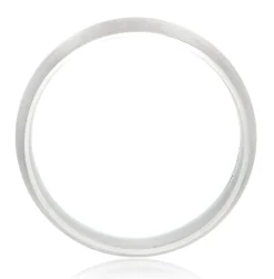 Beaverbrooks 9ct White Gold 6mm Men’s Wedding Ring