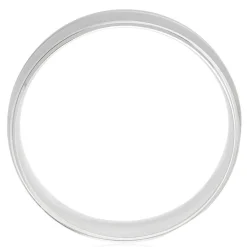 Beaverbrooks 9ct White Gold 6mm Men's Wedding Ring