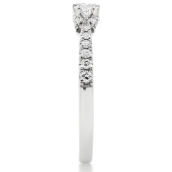 Beaverbrooks 18ct White Gold Diamond Solitaire Ring