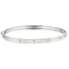 Beaverbrooks 9ct White Gold Diamond Set Bangle