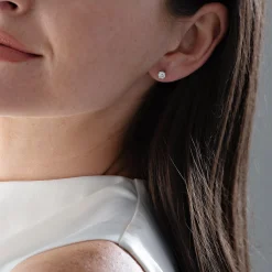 Beaverbrooks 18ct White Gold Diamond Stud Earrings