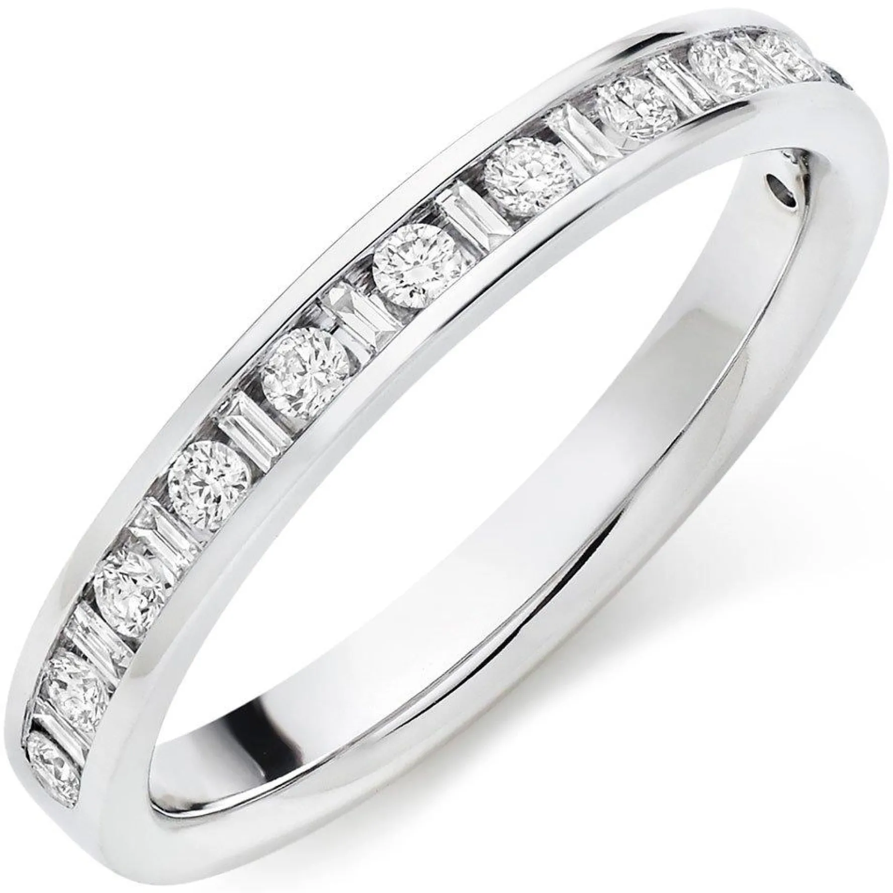 Beaverbrooks 18ct White Gold Diamond Eternity Ring