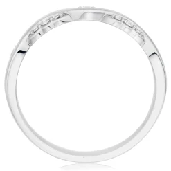 Beaverbrooks 9ct White Gold Diamond Wedding Ring
