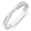 Beaverbrooks 9ct White Gold Diamond 3mm Wedding Ring