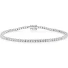 Beaverbrooks 18ct White Gold Diamond Tennis Bracelet