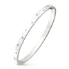 Beaverbrooks 9ct White Gold Diamond Bangle