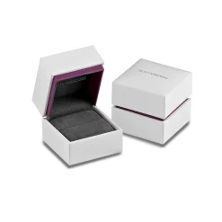Beaverbrooks 18ct White Gold Rainbow Sapphire Ring